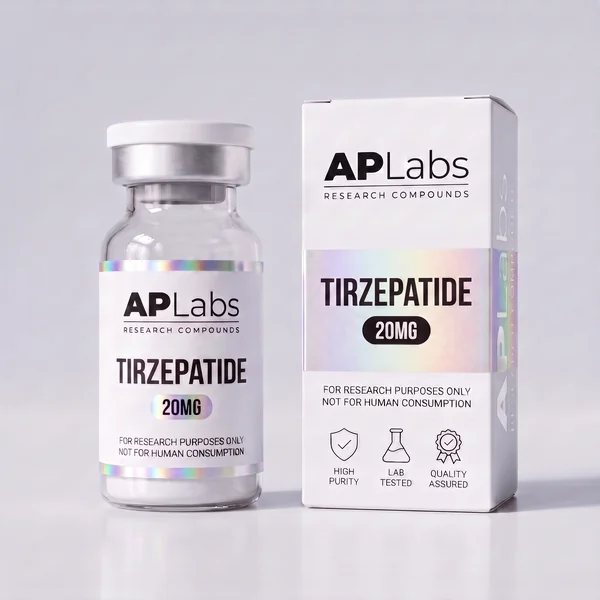 Tirzepatide 20mg, péptido de investigación de máxima pureza (>99%) con COA — comprar en toda Argentina